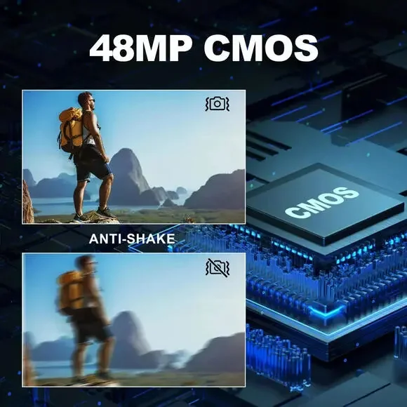 NBD Digital Camera 4K 48MP 16X Anti-shake Video Camera 64GB TF For Photography - Picture 2 of 9